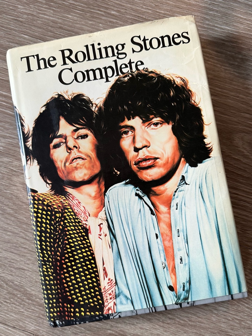 The Rolling Stones Complete 1981 Hardcover Omnibus Press w/ Dust Jacket Book